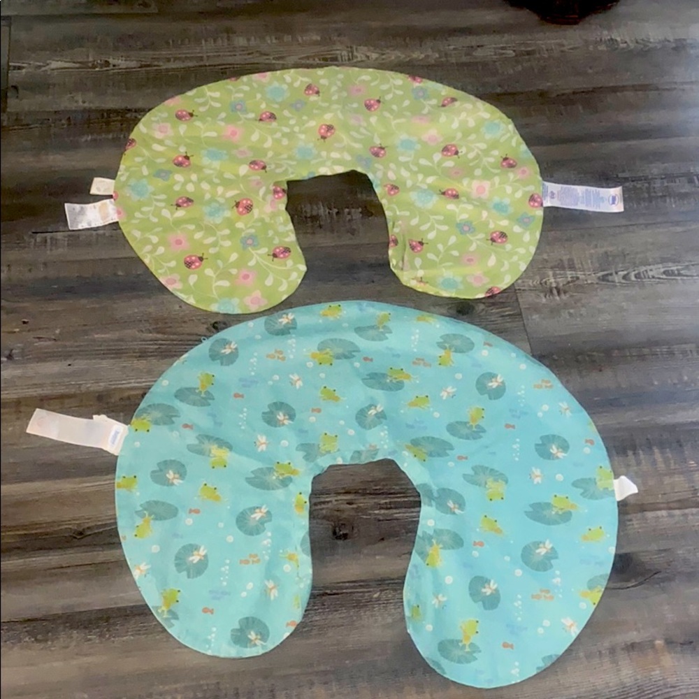 2 Boppy Covers